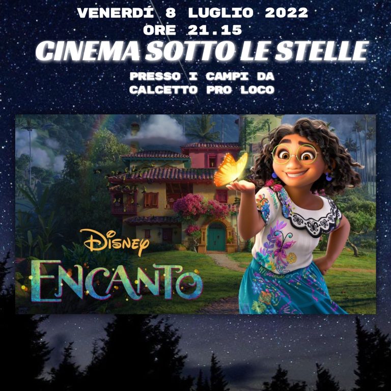 Cinema sotto le stelle! ENCANTO!