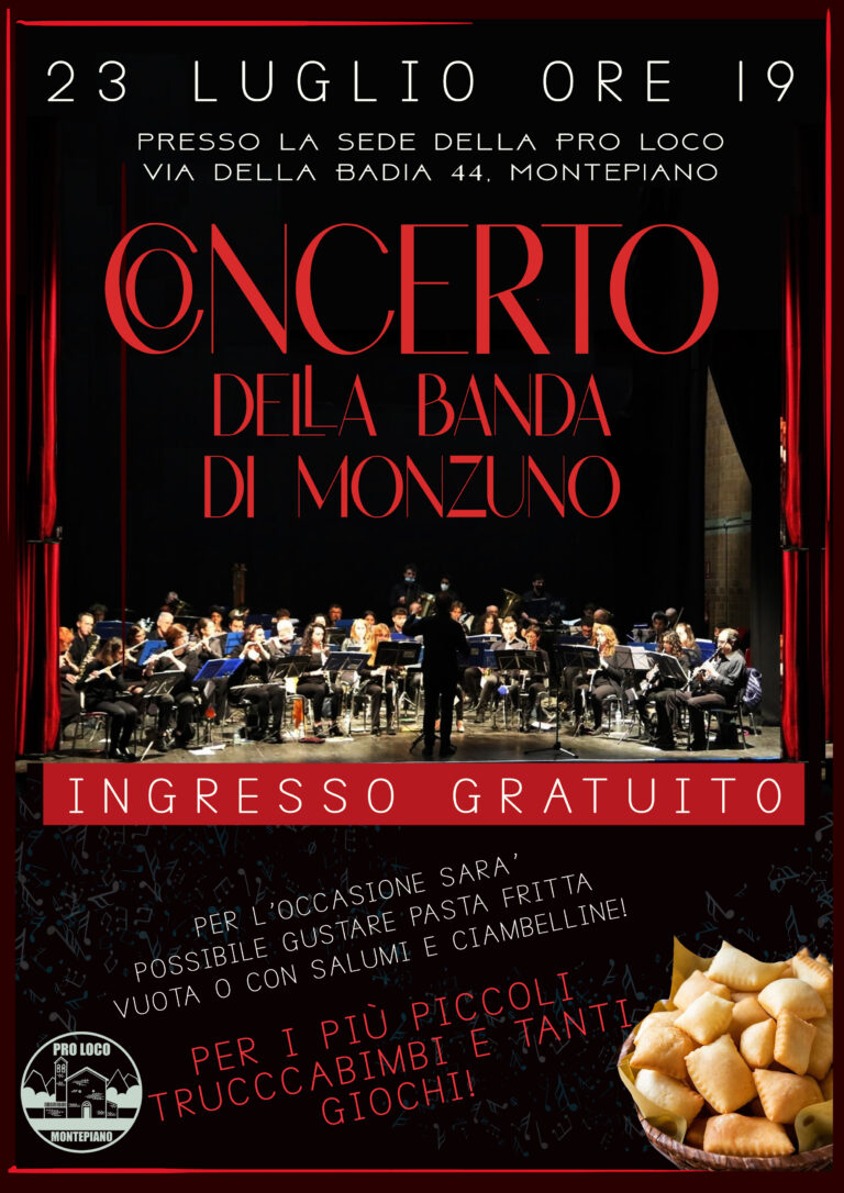 CONCERTO DELLA BANDA DI MONZUNO